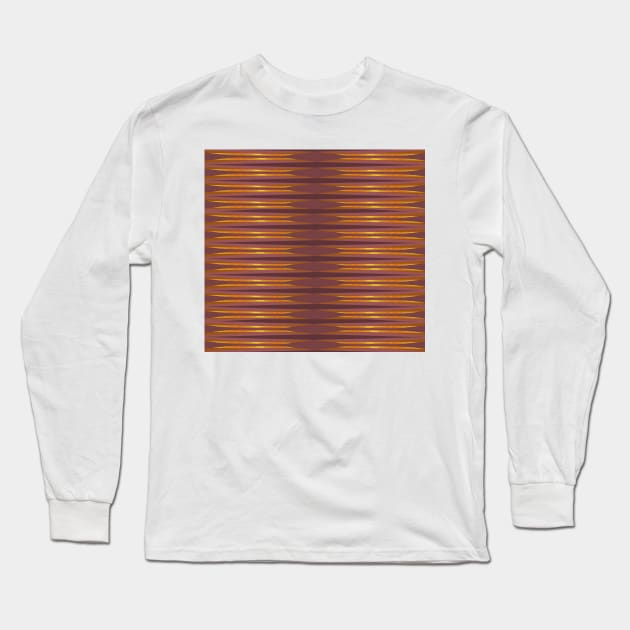 Golden lines Long Sleeve T-Shirt by Almanzart